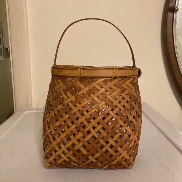 Accents Artisanal Handmade Woven Basket Poshmark